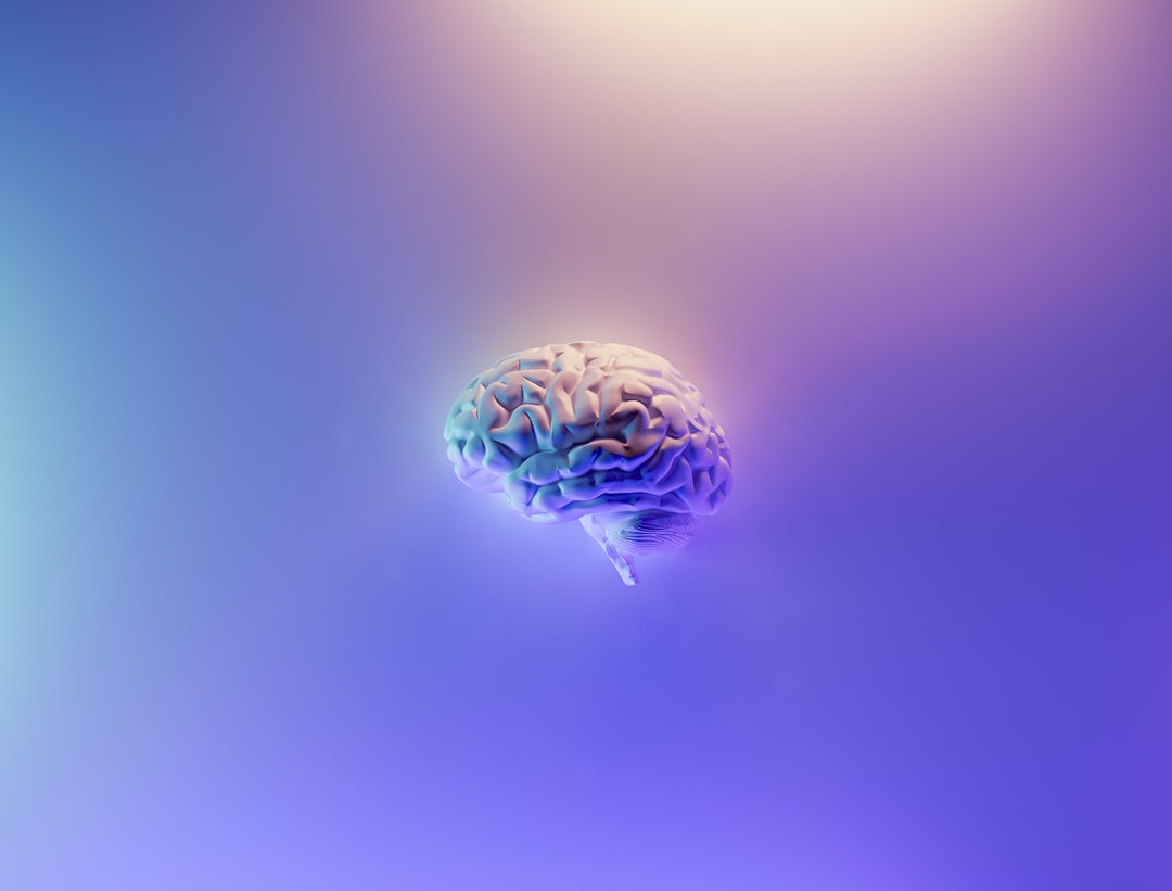 Picture of floating brain
