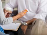 Mental health professional prescribes anti-depressant to male patient 