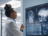 women staring at x ray.