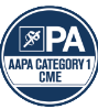 AAPA Category 1 CME logo.